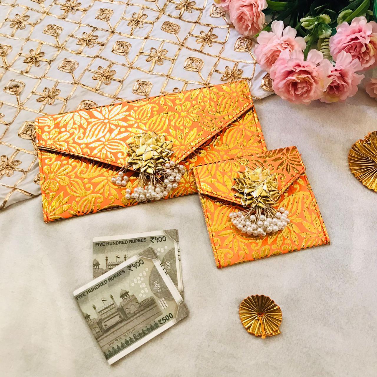 Fancy Silk Cash envelopes