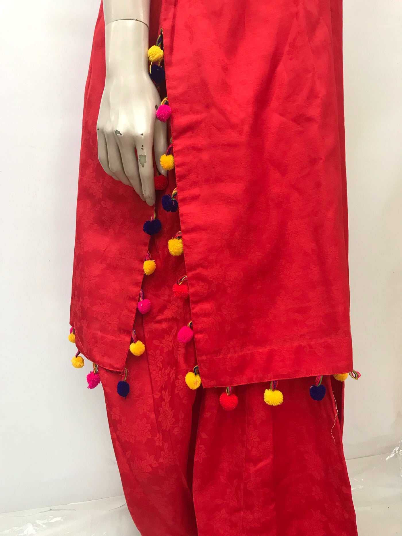 Embroidered Cotton Punjabi Suit at best price in Mumbai by D B Creation |  ID: 2056116562