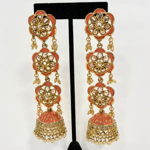 Royal Style Kundan Earring