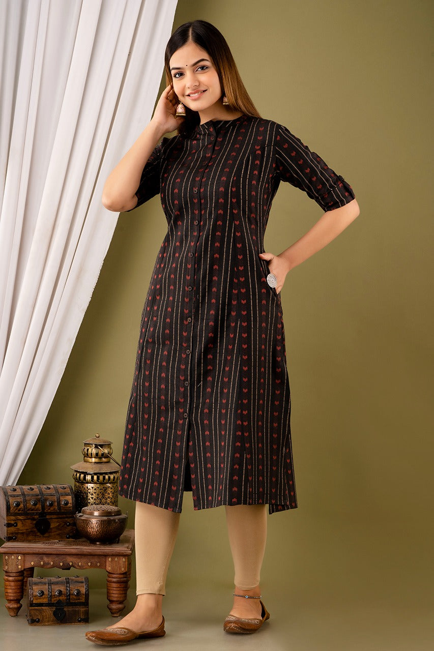 Cotton Casual Wear Long Kurti