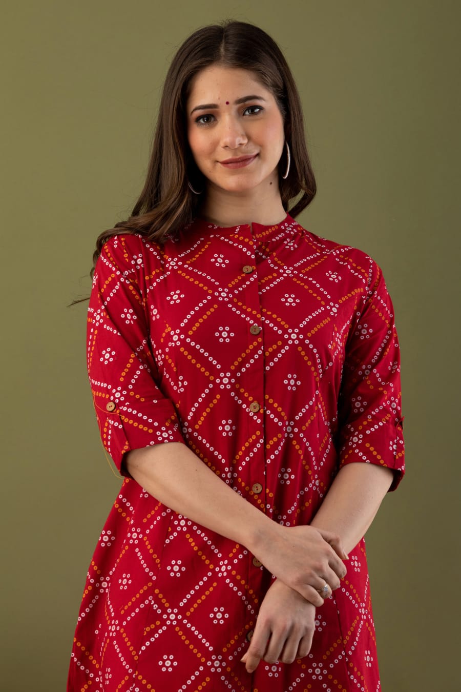 Cotton Casual Wear Long Kurti