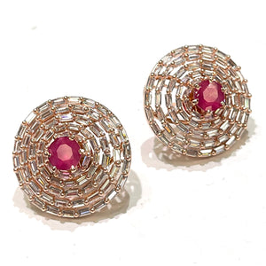 American Diamond earrings