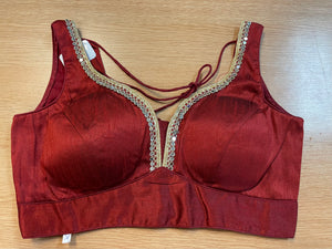 Custom Made Silk Sleeveless Blouse