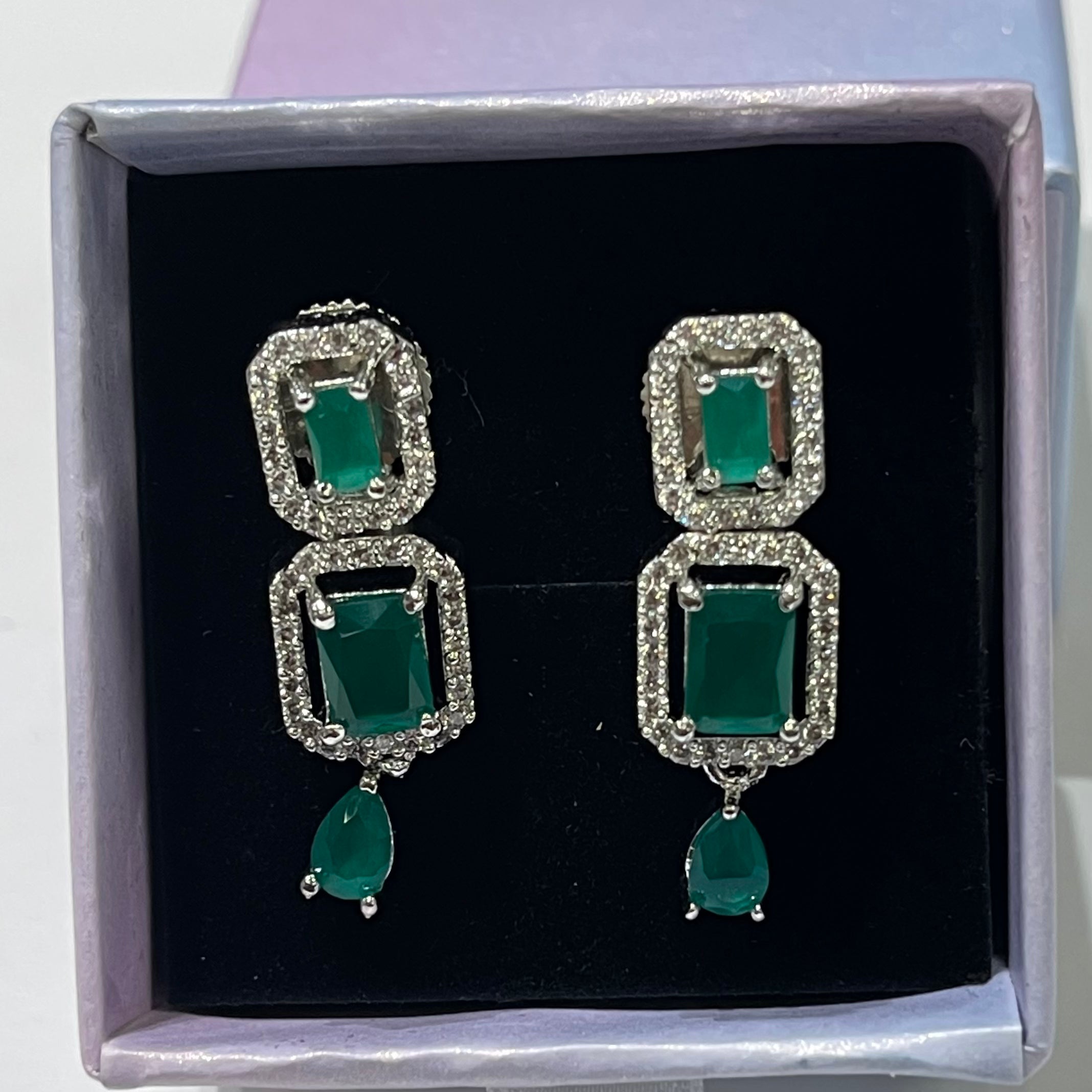 American Diamond earrings