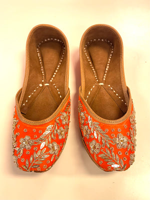Punjabi JUTTI,Mojari Shoes, Indian Ethnic Shoes, Women Mojaris,/ Khussa