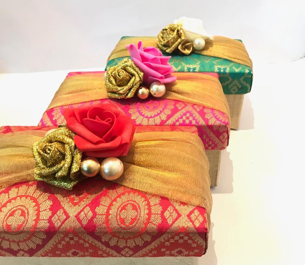 DECORATIVE (Patola Silk )BOX