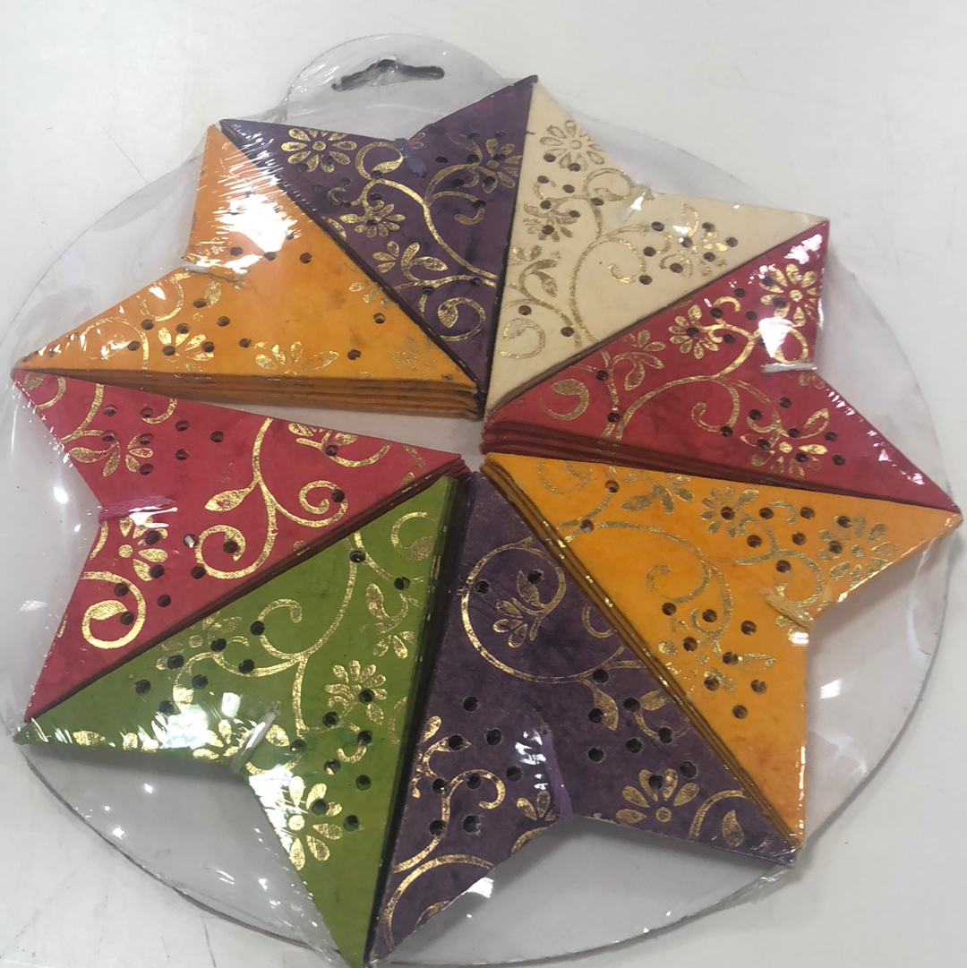 Mini Paper Star Lantern (set of 8)