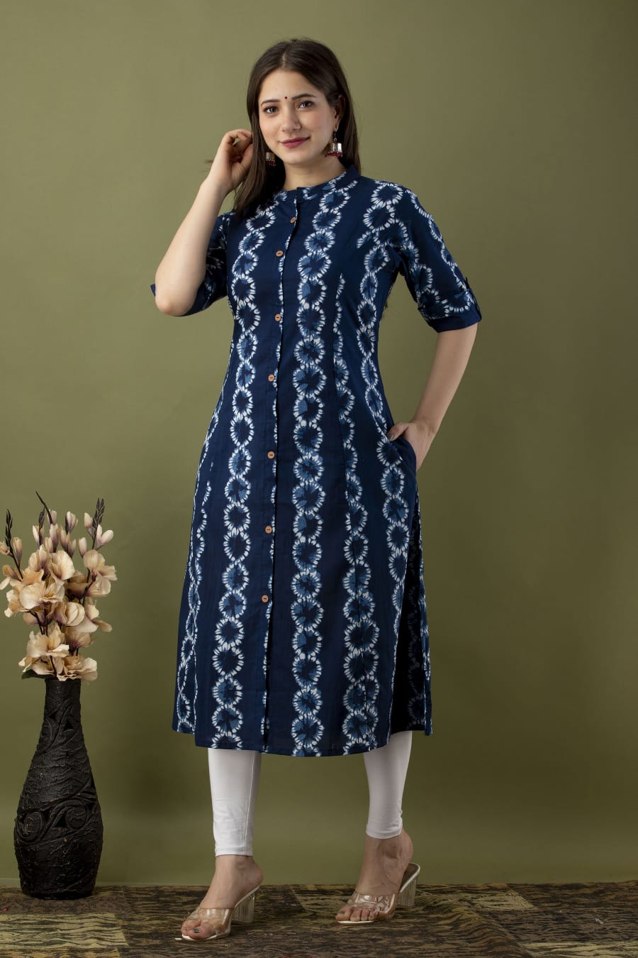 Cotton Casual Wear Long Kurti