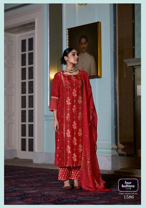 Banarasi Silk Palazzo Set