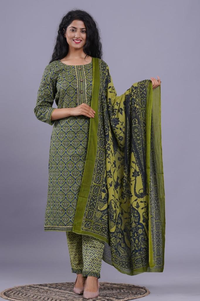 Cotton Kurta and Palazzo Set