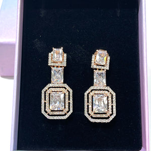 American Diamond earrings