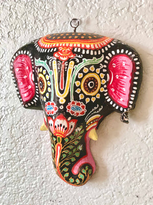 Paper Mache Ganesha Mask