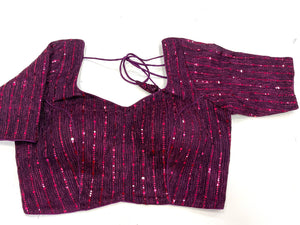 Custom Made Party Wear sequence Blouses